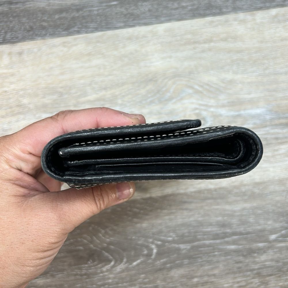 Coach Black and Gray Wallet - Picture 7 of 7